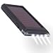 August SPC1500 Solar Battery Charger 1500mAh for Cell Phones and Almost All Personal Digital Players with High Efficacy Monocrystal Silicon Photovoltaic Panel and Bright LED Torch