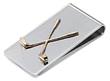 Sterling Silver Money clip w/Golf Clubs
