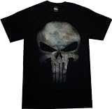 Punisher No Sweat Distressed Logo T-Shirt  (Medium/Black)