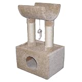 (Carpet) Cat Tree Condo Toy Bed House Pet Scratcher Post Furniture F23 by Go Pet Club
