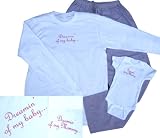 DREAMIN' Matching Mommy Pajamas and Baby Onesie Set - EACH SOLD SEPARATELY