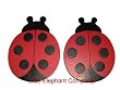 Ladybug Quilt Clips