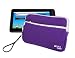 DURAGADGET Splash And Impact Resistant Purple Neoprene Case For Kogan Agora