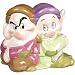 Grumpy & Dopey Cookie Jar