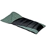 Wenzel Northfork 20-Degree Sleeping Bag (Black, Green, Green Plaid)