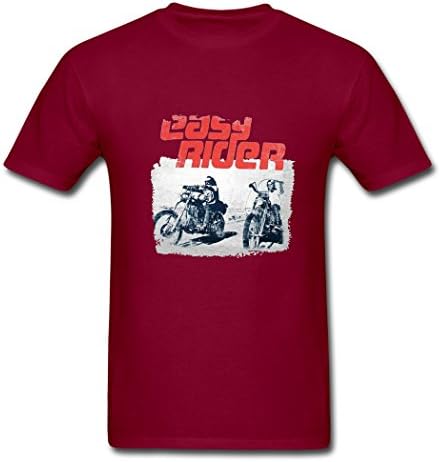 FangTS Thankgiving Day Easy Riders T-Shirts Burgundy Large