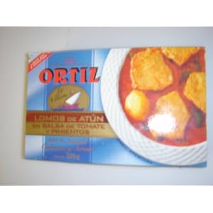 Tuna Steaks with Tomato and Red Pepper Sauce by Ortiz