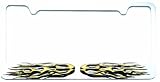 Bully WL210-CG Flame License Plate Frame