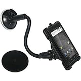 Amzer 13 -Inch Gooseneck Rotatable Windshield Suction Car Mount for Motorol ....