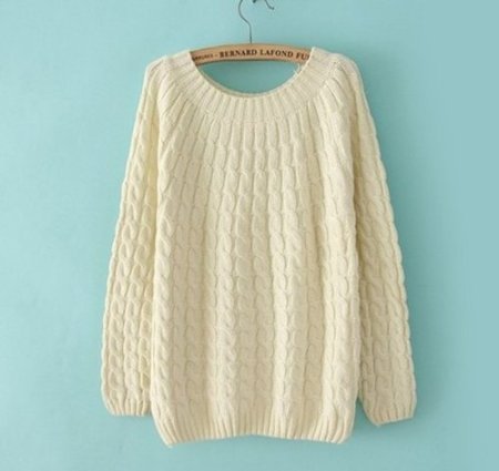 DD2 New hot sales sweater pullovers, autumn winter render sweater for women (Beige)