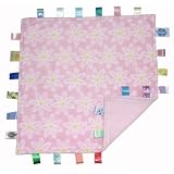 Big Taggie Blanket - Pink n' Pretty 18x18 by Taggies