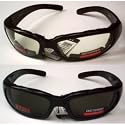 2 Black Frame Motorcycle Riding Glasses Sunglasses Day and Night Smoke Clear Lens Has EVA Foam Padding to Protect Against Wind and Dust Shatterproof Polycarbonate Lenses Also Great for ATV Quad Cycling Running Jogging Airsoft Paintball Sports