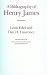 Search : A Bibliography of Henry James (St. Paul's Bibliographies)