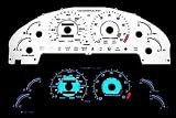 G2 Reverse Night Glow gauge faces (Ford Probe car accessory)
