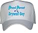 Proud Parent of a Drywall Guy White Hat / Baseball Cap