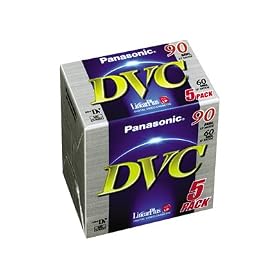 Panasonic DVC Tape 60 minute 5 Pack
