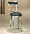 Hillsdale Benson Black Vinyl Swivel Counter Stool 4601-826