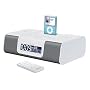 iHome iH9R Dual Alarm Clock Radio with Remote Control and AM/FM Presets, White