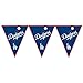 Los Angeles Dodgers MLB Black & Orange Plastic Pennant Banner - 12' (Pack Of 1) - Perfect For Game Day & Baseball Fans