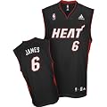adidas Miami Heat LeBron James Replica Road Jersey