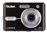 Rollei 5324B Digital Camera in  Black ( 5.0MP , 3 x Optical , 2.4 LCD)