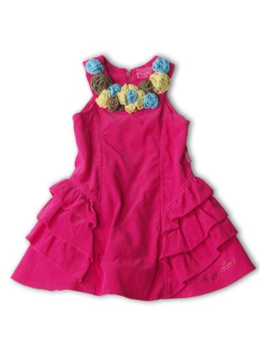 Pampolina Baby - Mädchen Kleid 11017, Gr. 80, Pink (pink 1)