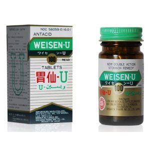 Weisen-U Stomach Remedy Tablets from Solstice Medicine Company - 100 Tablet Bottle