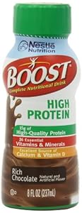 Boost High Protein Chocolate Ready To Drink, Pack of 12