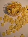 YELLOW SILK ROSE PETALS - CHRISTMAS, WEDDING FLOWERS, CONFETTI