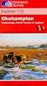 Okehampton, Hatherleigh, North Tawton and Lapford (Explorer Maps)