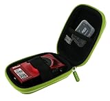 rooCASE (Med EVA Green) Hard Shell Carrying Case with Memory Foam for FujiF ....
