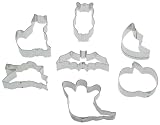 Fox Run 7-Piece Halloween Cookie Cutter Set