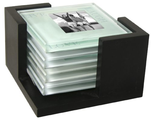 Best Price Malden Live, Love, Laugh Glass Coaster Set