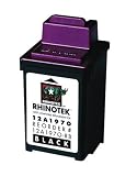 Rhinotek's Lexmark 12A1970-Compatible Black Ink Cartridge (12A1970-RB)