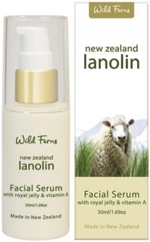 Lanolin Facial Serum with Royal Jelly and Vitamin A 50ml