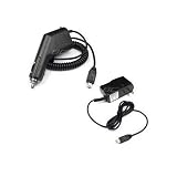 2 Piece Combo Of HTC Cingular 2125 8125 8525 Home/Wall/Travel + Car Battery Charger