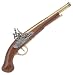 1700s Revolutionary War Flintlock Pistol - Detailed Replica of Classic Gun Used by Co...