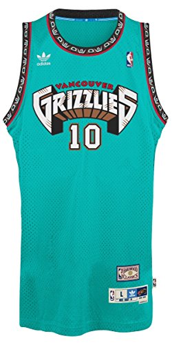 Adidas Men's Vancouver Grizzlies NBA Mike Bibby Soul Swingman Jersey