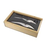 Mono Tools Fruit Peeling Knifes Set with Wooden Giftbox by Michael Schneider