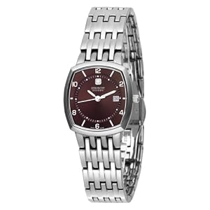 Swiss Military Hanowa Women's 06-7088-04-005 Rendezvous 316L Stainless Steel Brown Dial Watch