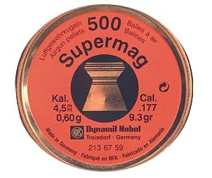 RWS Super Mag Pellets- .177 cal (500 ct)