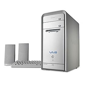 Sony VAIO PCV-RS410 Desktop (2.66-GHz Pentium 4, 256 MB RAM, 120 GB Hard Drive, DV+RW/CD-RW Drive)