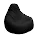 Designer Gaming Recliner BLACK - Outdoor & Indoor Beanbag (water resistant)