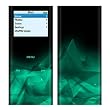 Dark Emerald Crystal Design Decal Skin Sticker for Apple iPod nano 2G (2nd Generation) 2GB/ 4GB/ 8GB Player