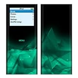 Dark Emerald Crystal Design Protective Skin Decal Sticker for Apple iPod nano 2G (2nd Generation) 2GB/ 4GB/ 8GB Player