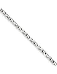 Genuine .925 Sterling Silver Diamond Bracelet 7.1 Grams . 100% Satisfaction Guaranteed.