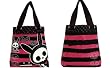 Skelanimals - Jack the Bunny Pink Stripe Tote NEW