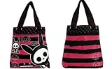 Skelanimals - Jack the Bunny Pink Stripe Tote NEW