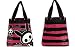 Skelanimals - Jack the Bunny Pink Stripe Tote NEW
