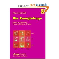 Die Energiefrage: Bedarf und Potentiale, Nutzen, Risiken und Kosten (Vieweg Handbuch Umweltwissenschaften)